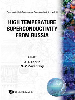 cover image of High Temperature Superconductivity From Russia